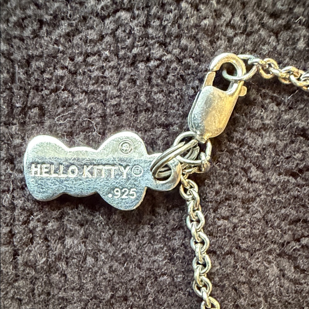 Zales Pink Crystal Hello Kitty Pendant Necklace - Picture 7 of 8